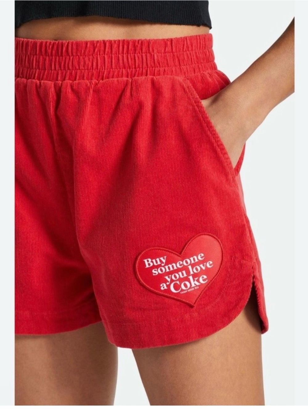 NWT Brixton Coca-Cola® Runner Shorts